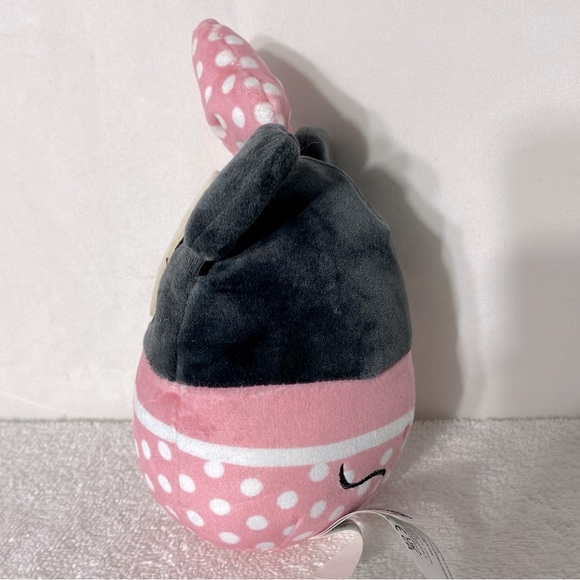 Disney Squishmallow Pink Black Polka Dot Minnie Mouse Plush Toy - Picture 2 of 10